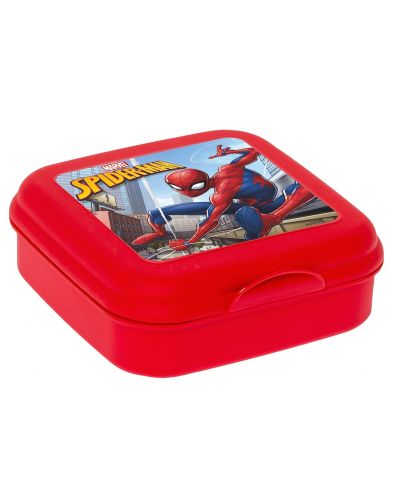 Cutie sandwich Disney - Spiderman, din plastic - 1