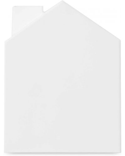 Cutie pentru servetele Umbra - Casa, 17 x 13 x 13 cm, alb - 2