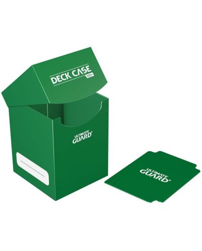 Cutie pentru carti  Ultimate Guard Deck Case Standard Size - Verde (100 buc.) - 3