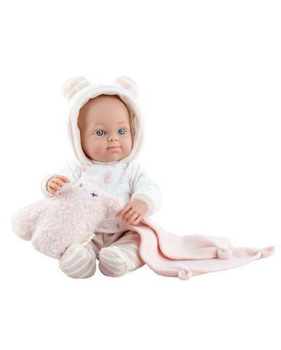 Păpuşă bebeluş Paola Reina Mini Pikolines - Fata cu haine, 32 cm - 1