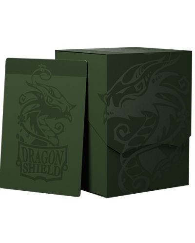 Dragon Shield Deck Shell - Forest Green (100 buc.) - 2