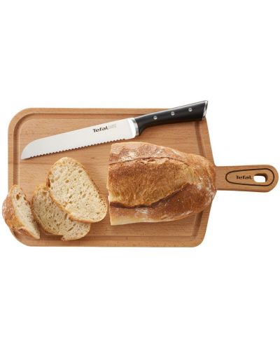 Cuțit de bucătărie pentru pâine Tefal - Ingenio Ice Force, 20 cm, negru - 5