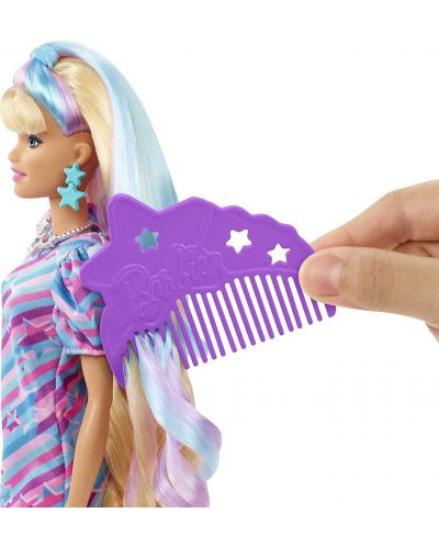 Păpușa Barbie Totally hair - Cu păr blond și accesorii - 5