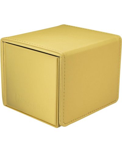 Cutie pentru cărți Ultra Pro Vivid Alcove Edge - Yellow (100 buc.) - 1