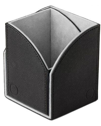 Cutie pentru carti de joc Dragon Shield Nest Box - Black/Light Grey (100 buc.) - 5