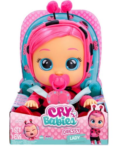 IMC Toys Cry Babies Tears Doll - Dressy Lady  - 8