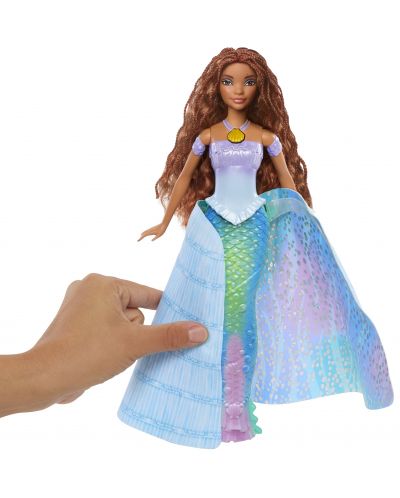 Disney The Little Mermaid Doll - Ariel cu rochie-coadă - 2