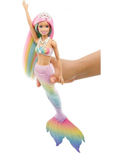 Papusa Mattel Barbie Dreamtopia Color Change - Sirena - 3