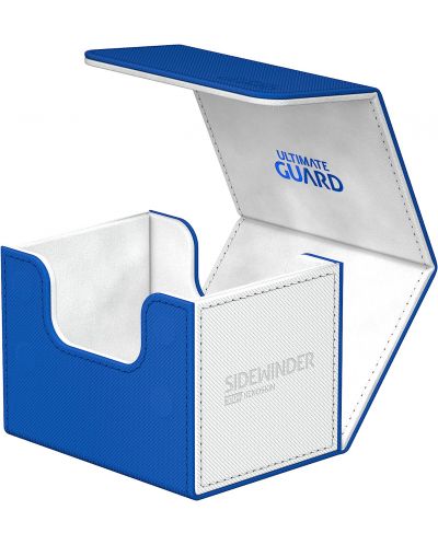 Cutie pentru carduri Ultimate Guard Sidewinder 100+ XenoSkin SYNERGY - Blue/White - 4