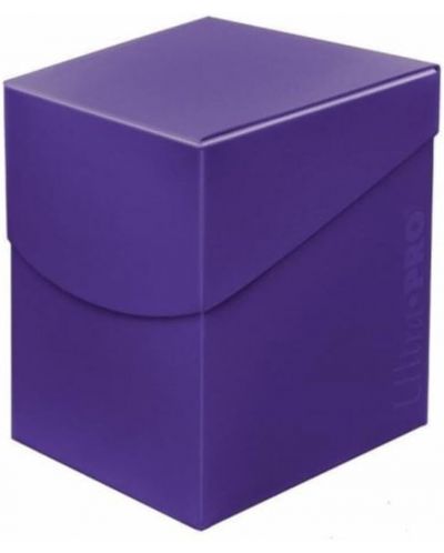 Cutie pentru cărți Ultra Pro - Eclipse PRO Deck Box, Royal Purple (110 buc.) - 1