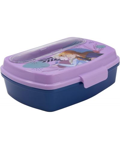 Cutie pentru mâncare Stor Frozen - Cu tacâmuri - 1