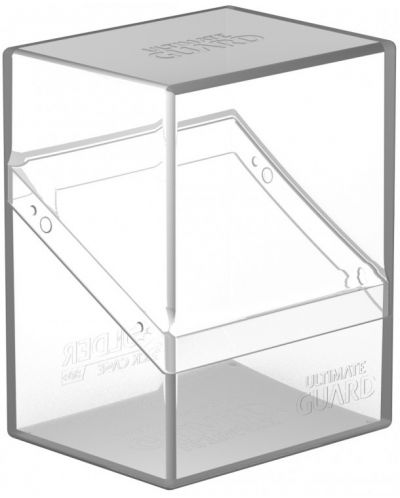 Cutie pentru carti Ultimate Guard Boulder Deck Case - Clear (80 buc.) - 1