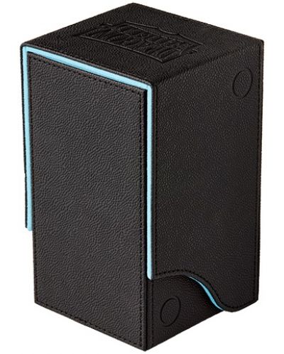 Cutie pentru carti de joc Dragon Shield Nest Box - Black/Blue (100 buc.) - 4