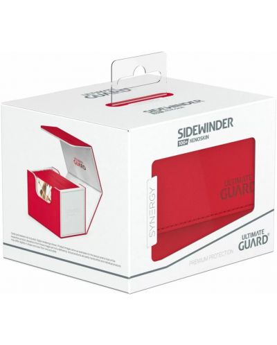 Ultimate Guard Sidewinder 100+ XenoSkin SYNERGY Red/White	 - 4