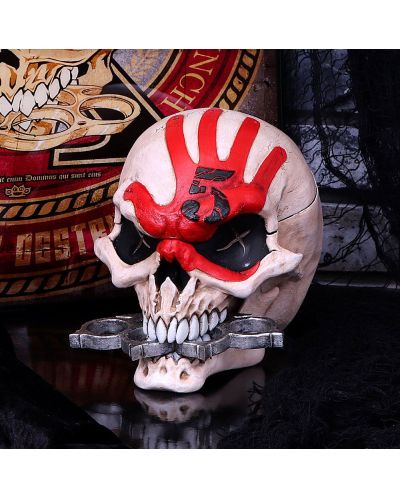 Cutie de depozitare Nemesis Now Music: Five Finger Death Punch - Skull - 7