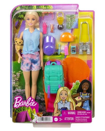 Papusa Mattel Barbie - Camping Malibu - 3