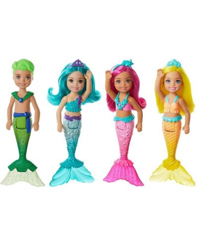 Papusa Mattel Barbie Dreamtopia - Mica sirena, sortiment - 6