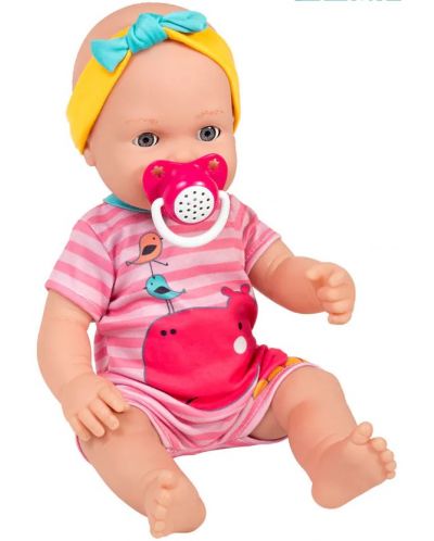 ◆♡bebe♡◆ Păpuşă bebeluş Loko Toys - Le Bebe, Cu biberon și suzetă magică