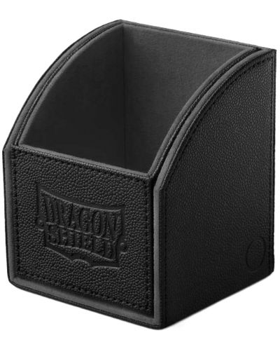 Cutie pentru carti de joc Dragon Shield Nest Box - negru/negru (100 buc.) - 1