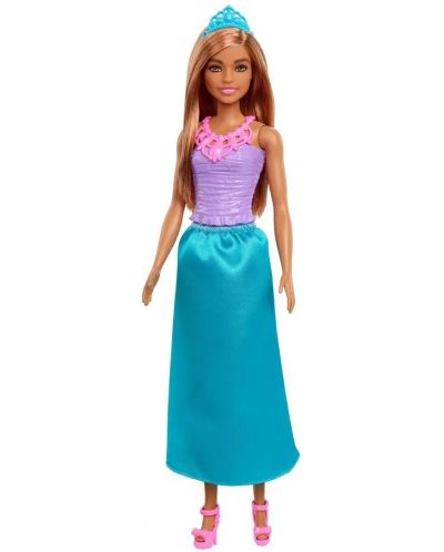 Mattel Barbie - Prințesă cu fustă albastră  - 1