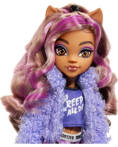 Păpușă Monster High - Clawdeen, Creepover Party - 5