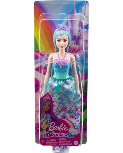 Păpușă Barbie Dreamtopia - Cu păr turcoaz - 5