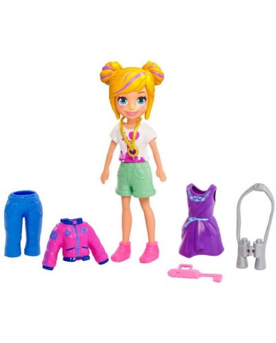 Papusa Mattel - Polly cu accesorii, sortiment - 4