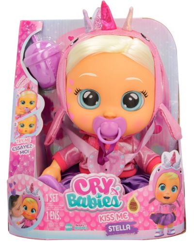 Papusa cu lacrimi pentru saruturi IMC Toys Cry Babies - Kiss me Stella - 8