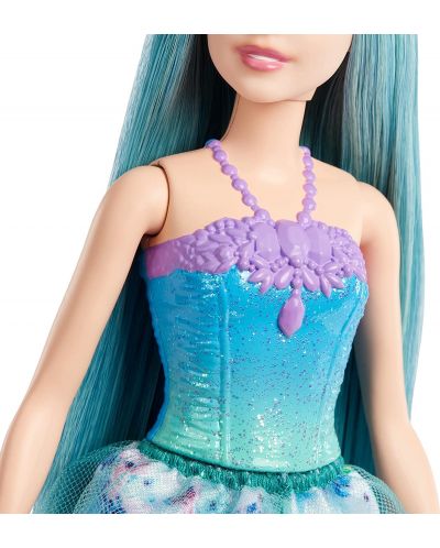 Păpușă Barbie Dreamtopia - Cu păr turcoaz - 4