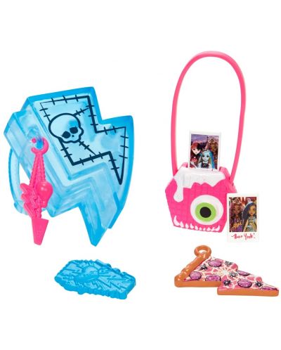 Păpuşă Monster High - Franky, cu animale de companie și accesorii - 5