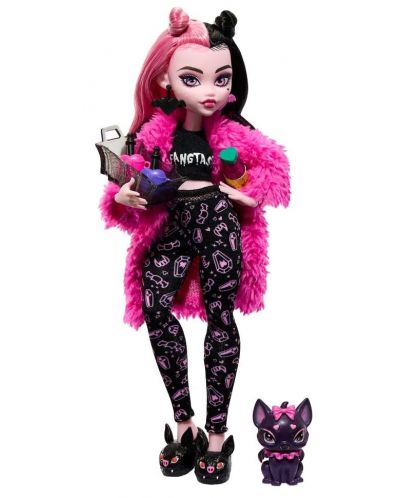 Păpușă Monster High - Draculaura, Creepover Party - 6