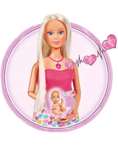 Papusa Toys Steffi Love - New Born Baby, cu sunete - 8