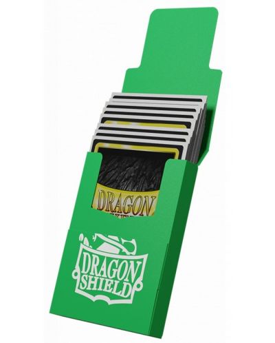 Cutii pentru cărți Dragon Shield Cube Shell - Green (8 buc.)  - 2