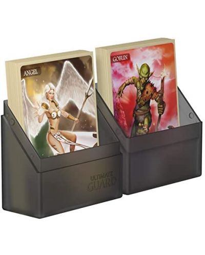 Cutie pentru carti de joc Guard Boulder Deck Case Standard Size - Onyx (40 buc.) - 3