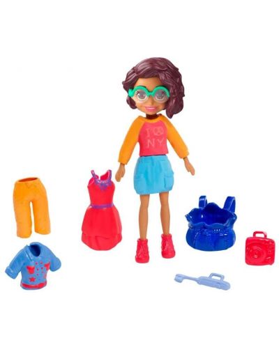 Papusa Mattel - Polly cu accesorii, sortiment - 5