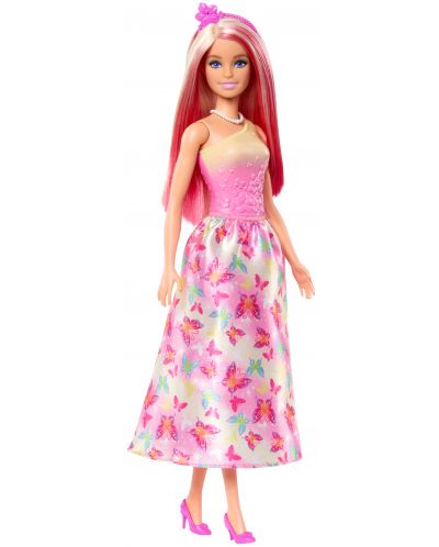 Păpușă Barbie  - Barbie cu parul roz - 1