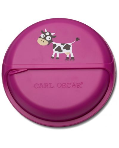 Cutie de gustări Carl Oscar - Vacă, 18 cm - 2