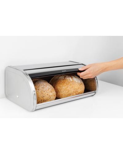 Cutie pentru depozitare pâine Brabantia - Roll Top, 16 l, Metallic Grey - 5