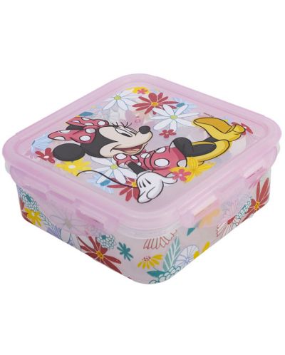 Cutie pătrată pentru mâncare Stor - Minnie Mouse, 500 ml - 1