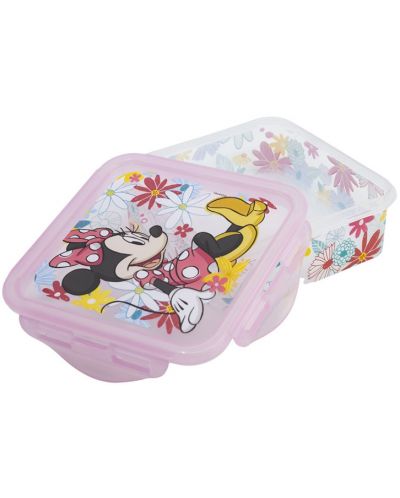 Cutie pătrată pentru mâncare Stor - Minnie Mouse, 500 ml - 3