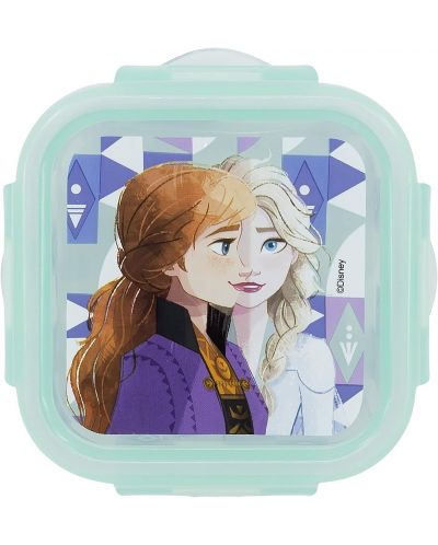 Cutie pătrată pentru mâncare Stor Frozen - 290 ml - 2