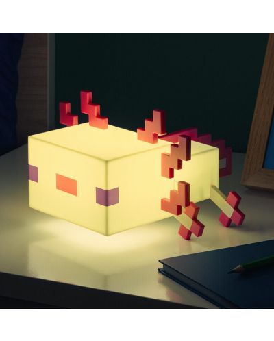Lampă Paladone Games: Minecraft - Axolotl - 7