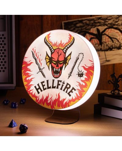 Lampă Paladone Television: Stranger Things - Hellfire Club Logo - 7