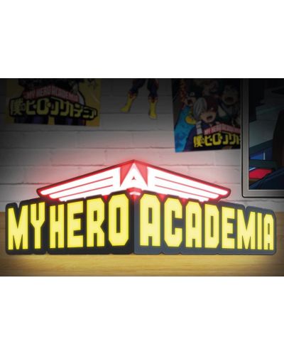 Lampă Paladone Animation: My Hero Academia - Logo - 3