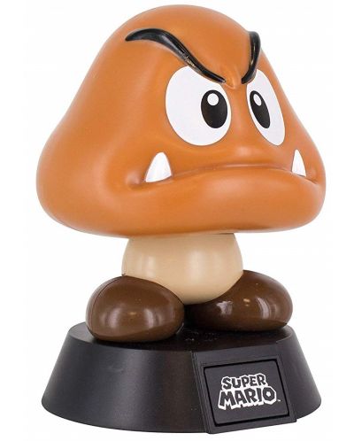 Mini lampa Paladone Nintendo Super Mario - Goomba, 10 cm - 2