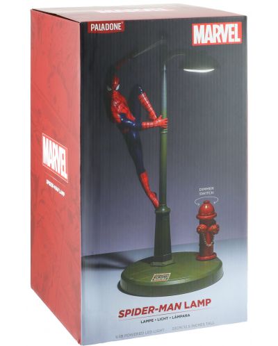 Lampa Paladone Marvel: Spider-Man - Spidey on Lamp, 33 cm - 6