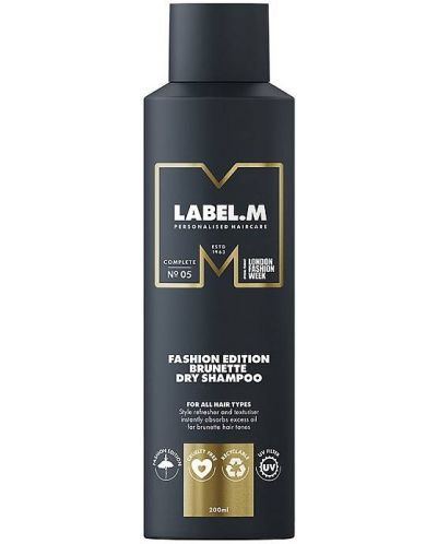 Label.m Fashion Edition Șampon uscat pentru brunete, 200 ml - 1