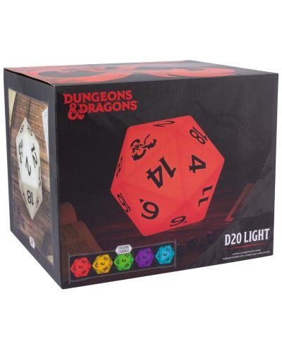 Lampa Paladone Dungeons & Dragons - D20 Dice - 3