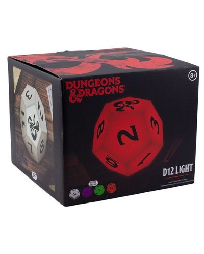 Lampa Paladone Games: Dungeons & Dragons - D12 - 2