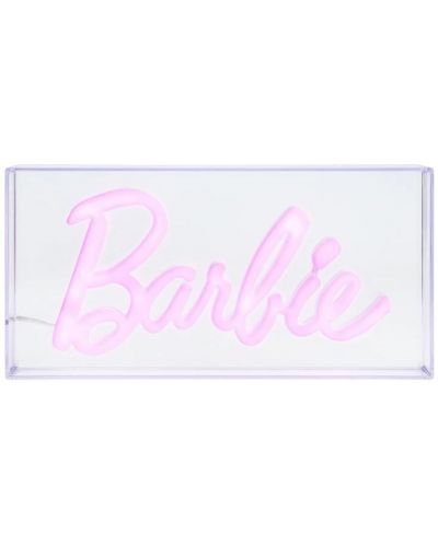 Lampă Paladone Retro Toys: Barbie - Logo - 1